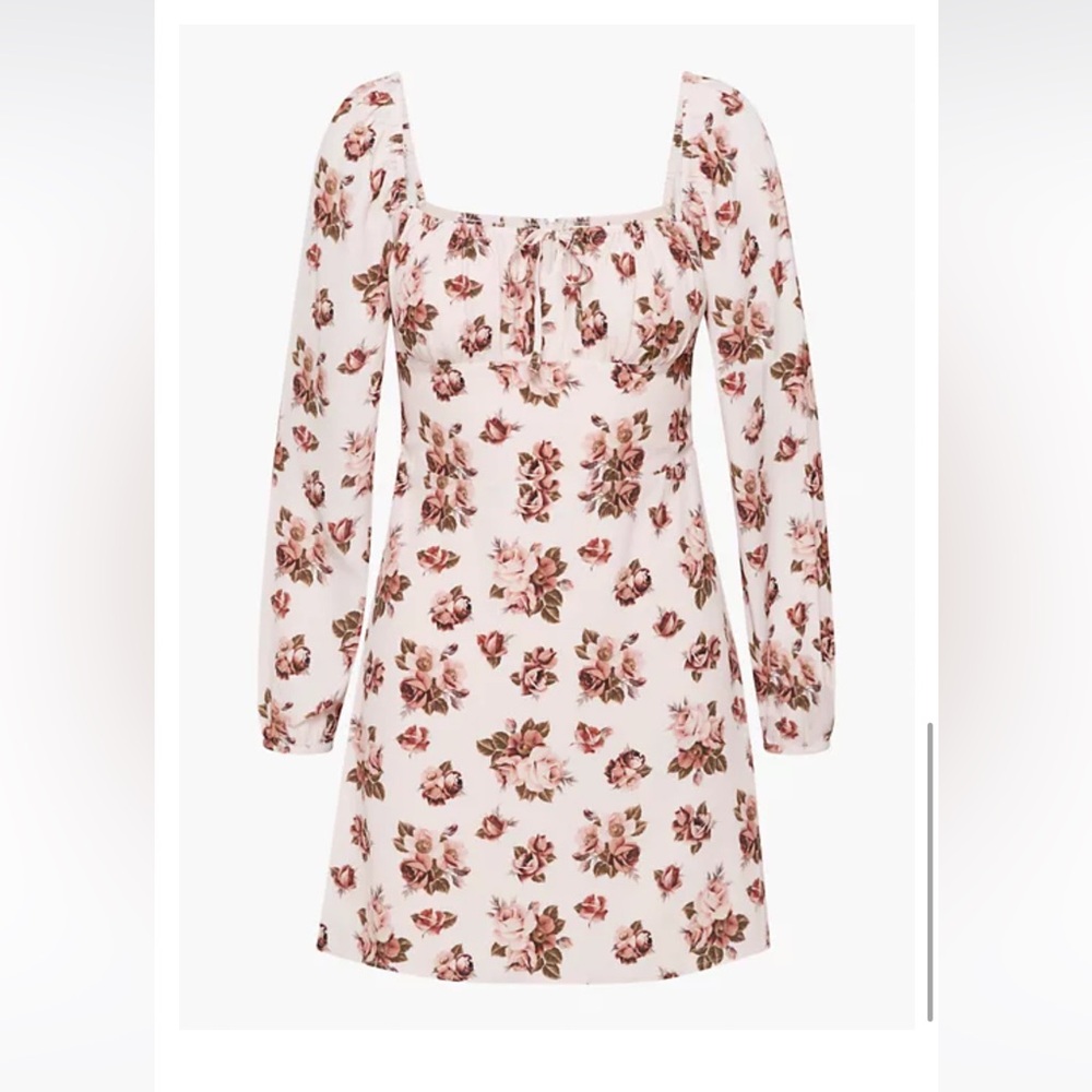 Sunday best Aritzia Delilah long sleeve dress